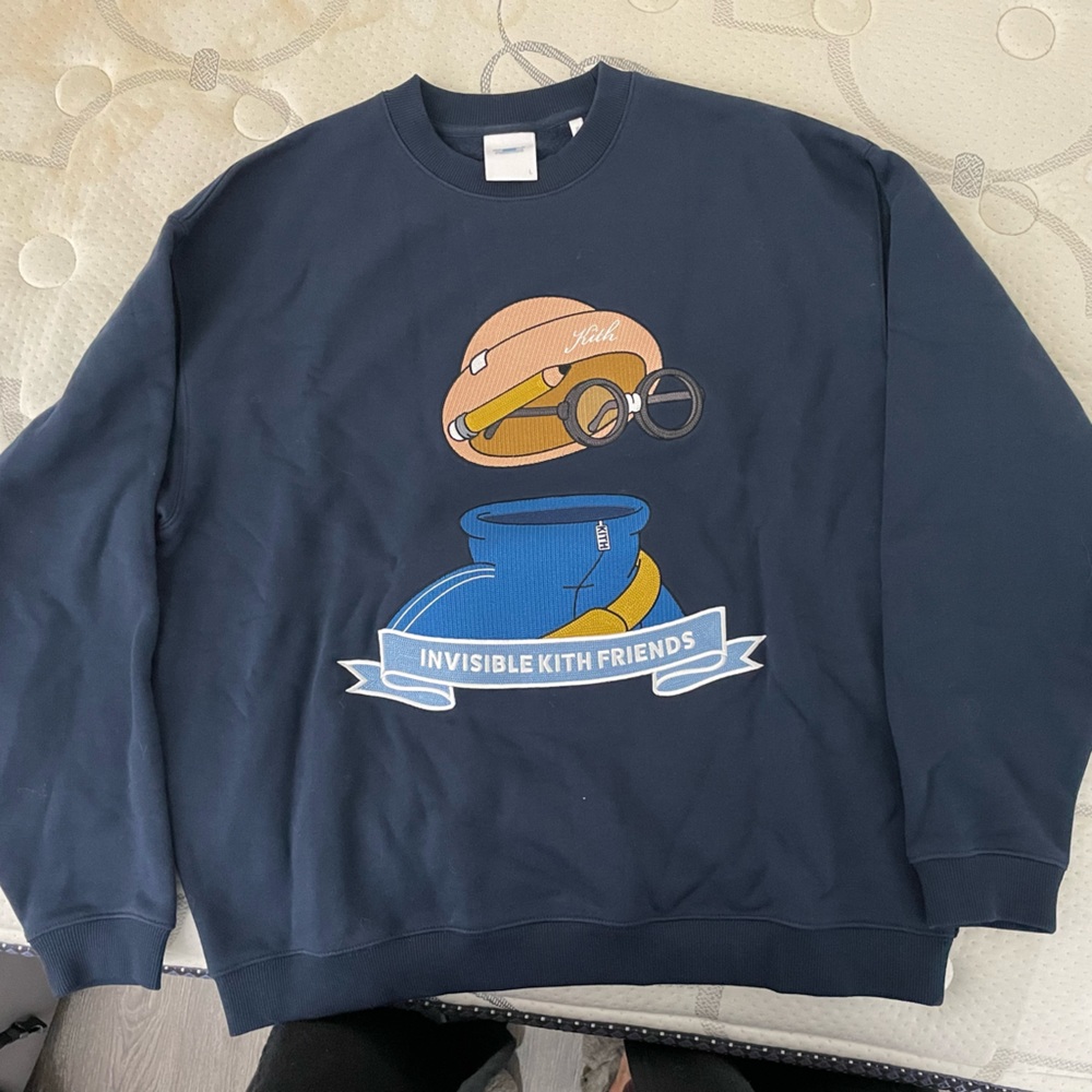 Kith x Invisible friends crewneck